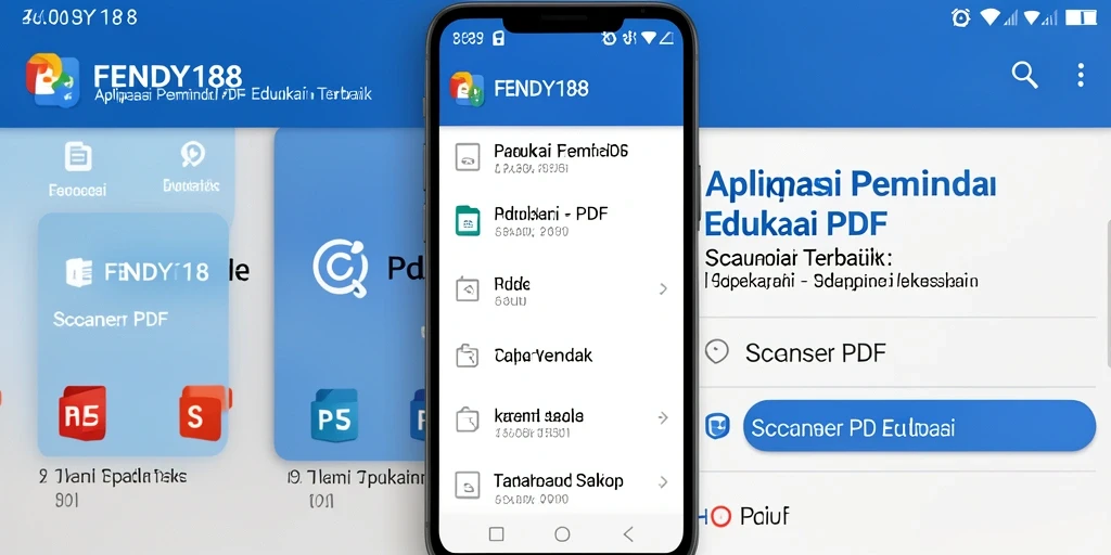 Antarmuka FENDY188 yang ramah pengguna saat memindai dokumen PDF.