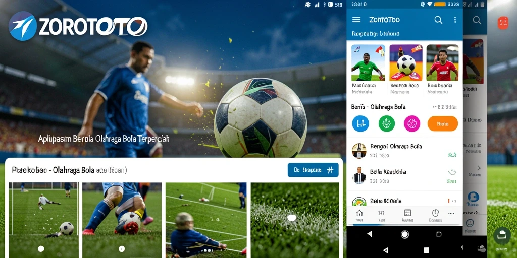 Tampilan antarmuka aplikasi ZOROTOTO yang informatif dan menarik.